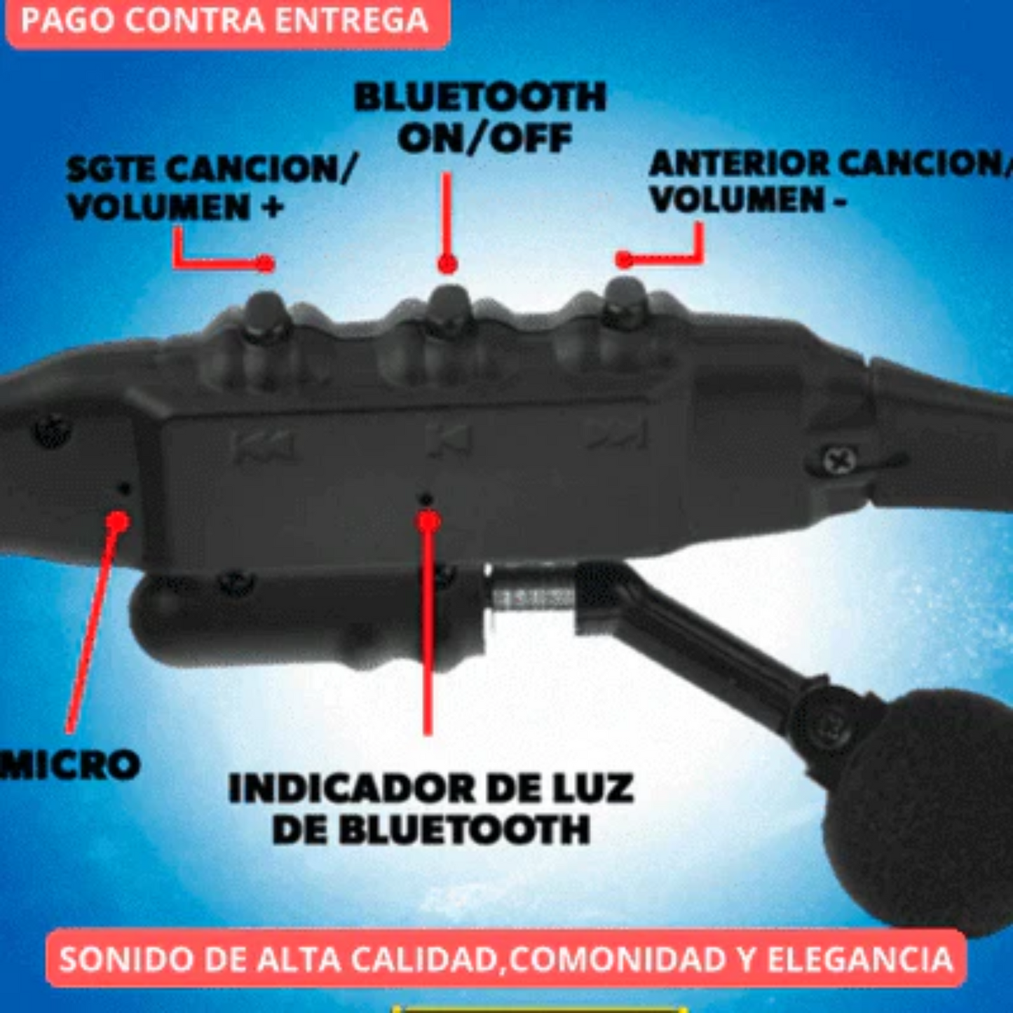 Gafas Bluetooth SunTune® Ve el mundo. Escucha tu ritmo!