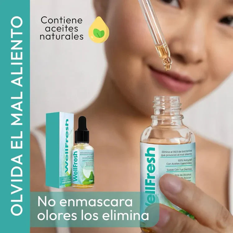 Well Fresh® Elimina el mal aliento