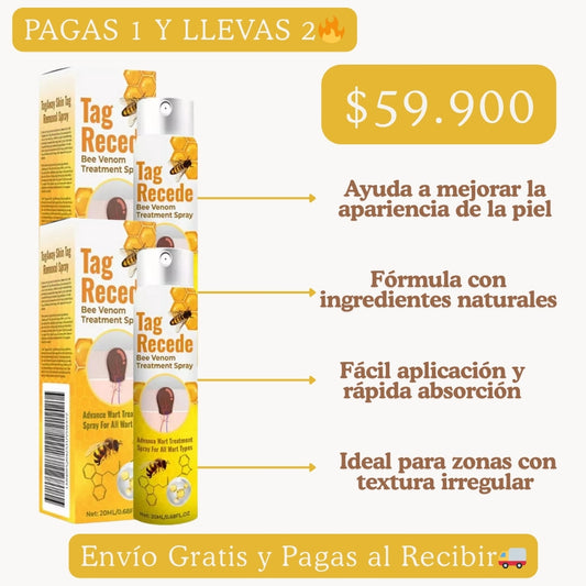 Tag Recede Eliminador de verrugas x 2 unidades