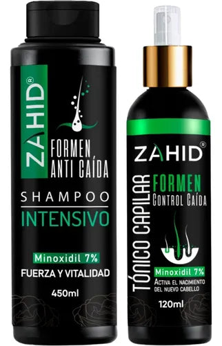 Shampoo Intensive Minoxidil 7% Tratamiento® + Tónico Capilar OBSEQUIO